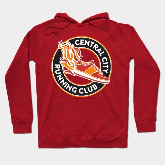 Central City Running Club Hoodie by MindsparkCreative
